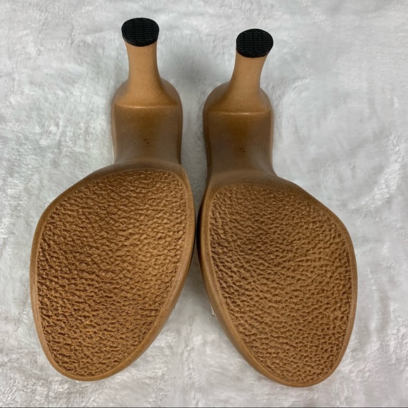 spinel size 7 nwot cork open toe heels - Picture 6 of 12